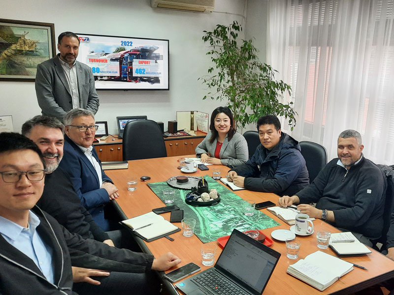Visit of representatives of the Free Zone Zrenjanin with users
