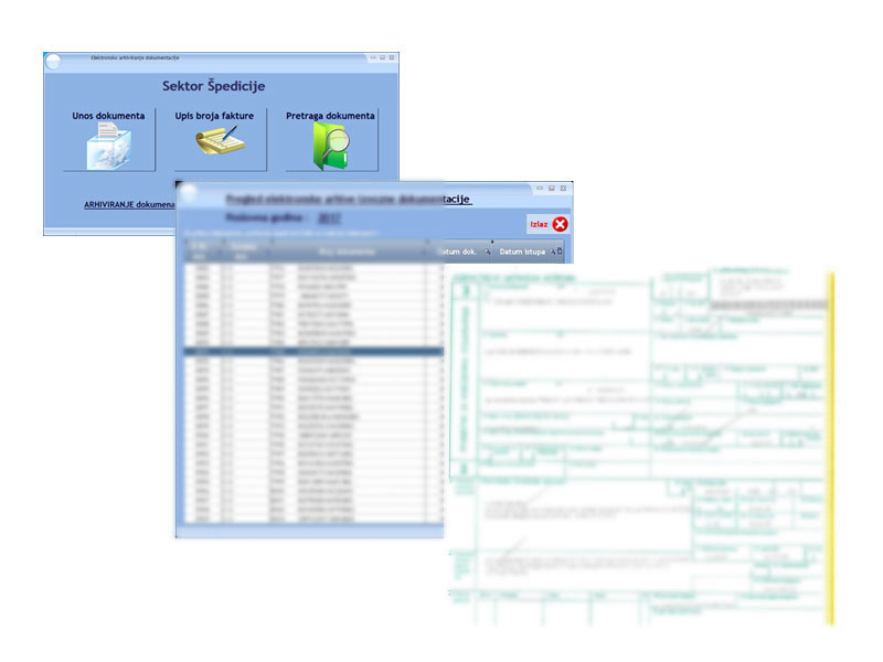U softverskom modulu “Arhiva izlazne dokumentacije” omogućen je pregled i uvid u elektronski oblik izlazne dokumentacije...