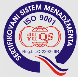 Znak sertifikacije ISO 9001-2015